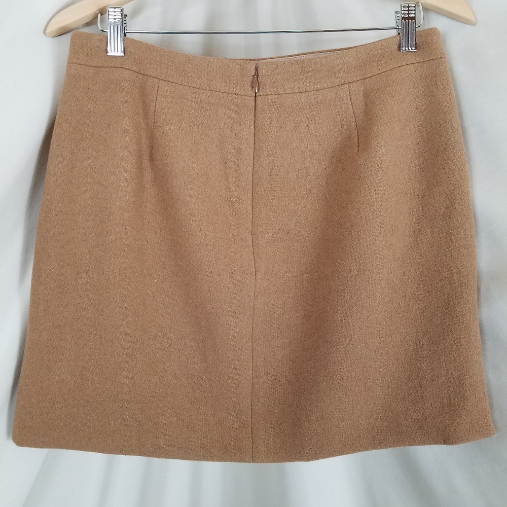J. Crew Mercantile Wool Blend Skirt - Picture 2 of 4